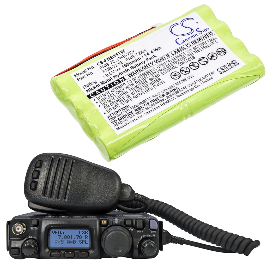 YAESU Vertex standard CS-FNB85TW