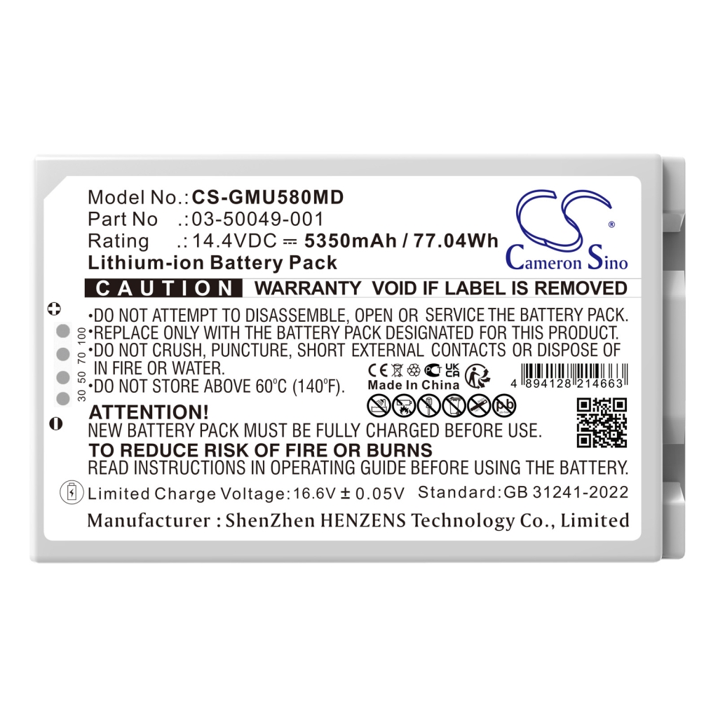 Baterie do zdravotnických zařízení GE CS-GMU580MD