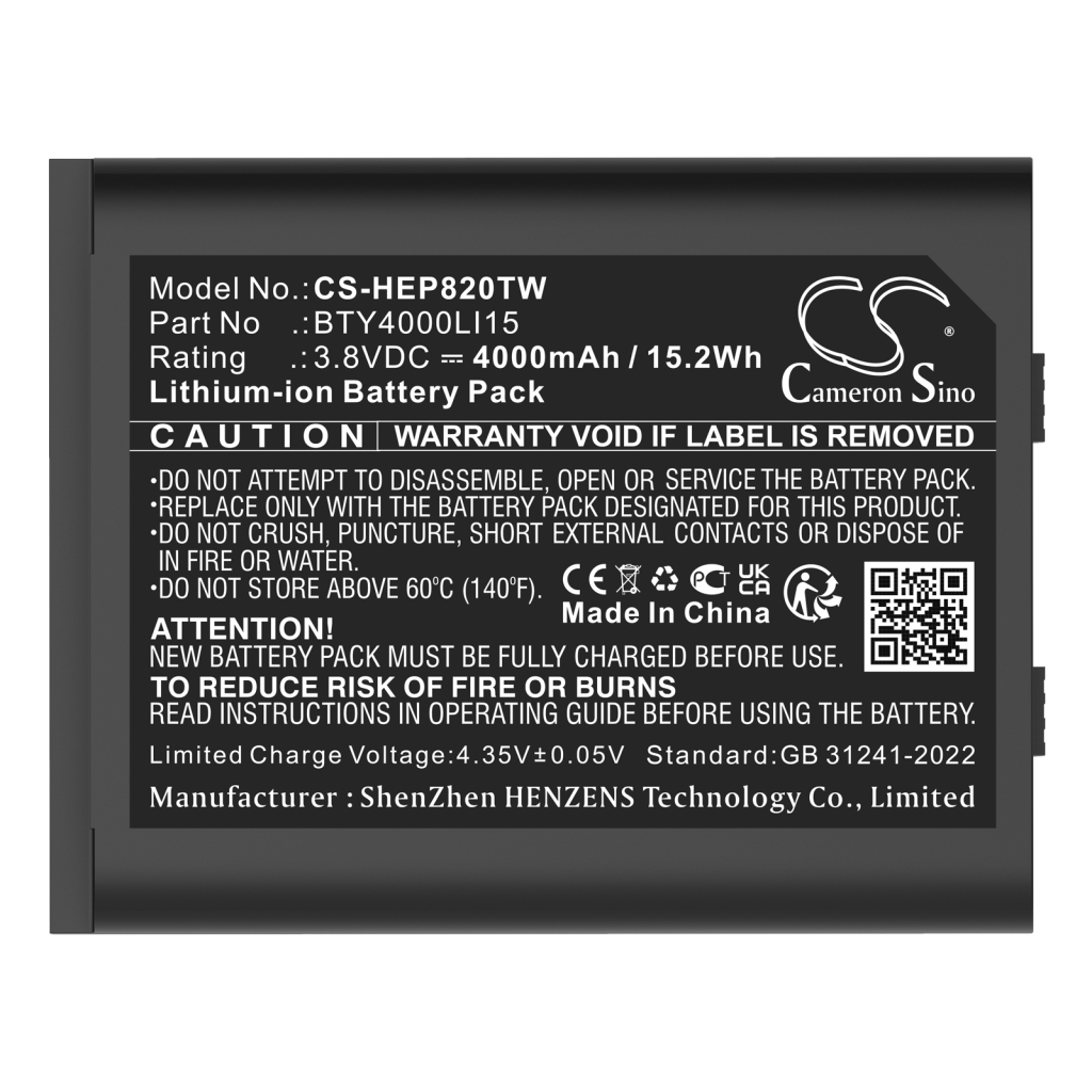 Baterie do vysílaček Td tech CS-HEP820TW