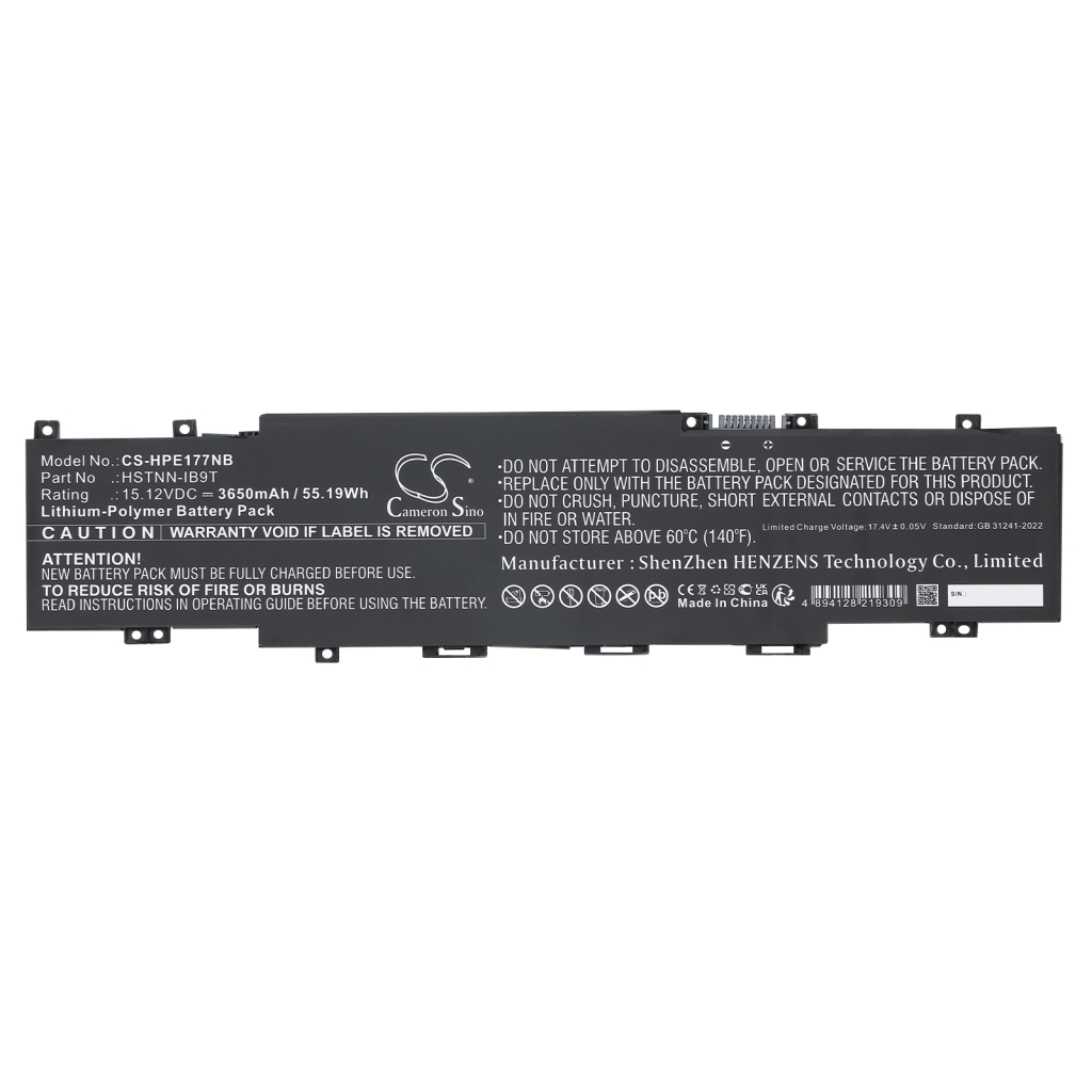 Baterie do notebooků HP CS-HPE177NB