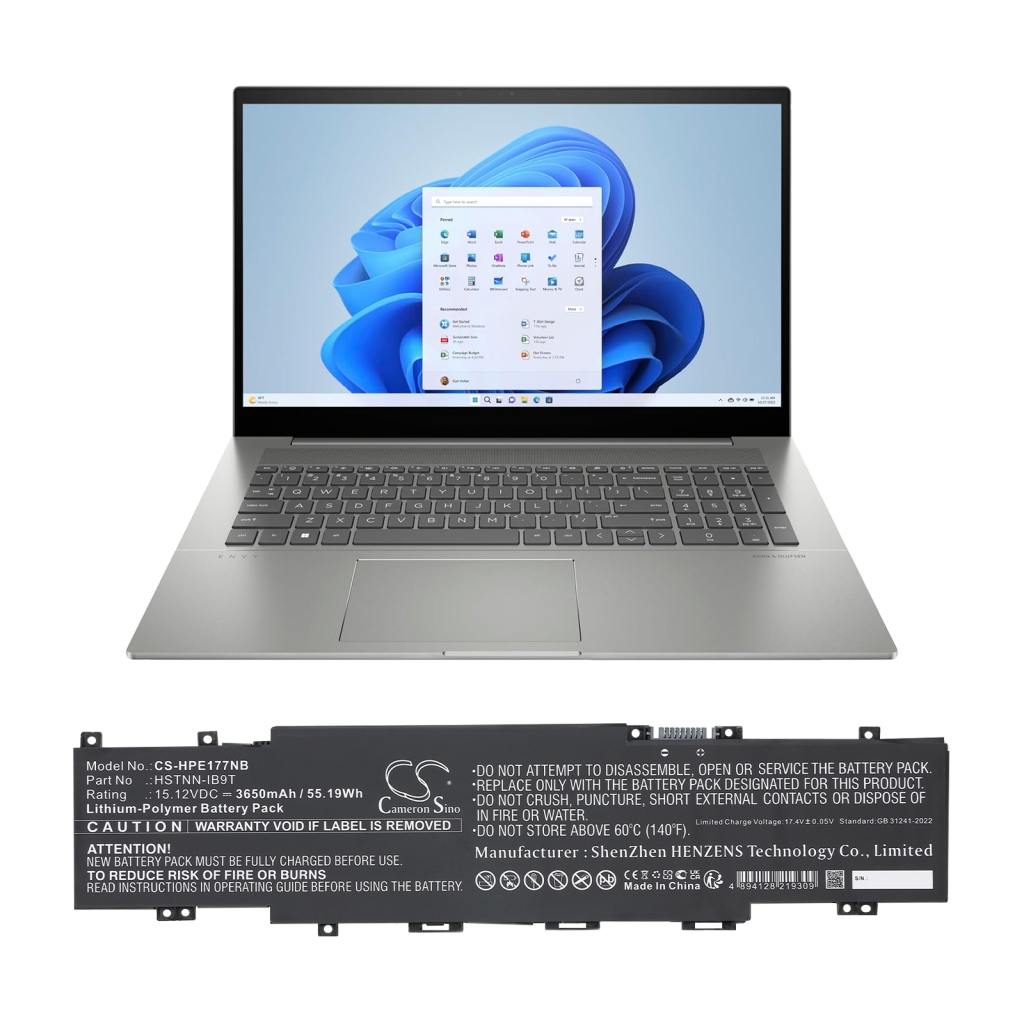 Baterie do notebooků HP CS-HPE177NB