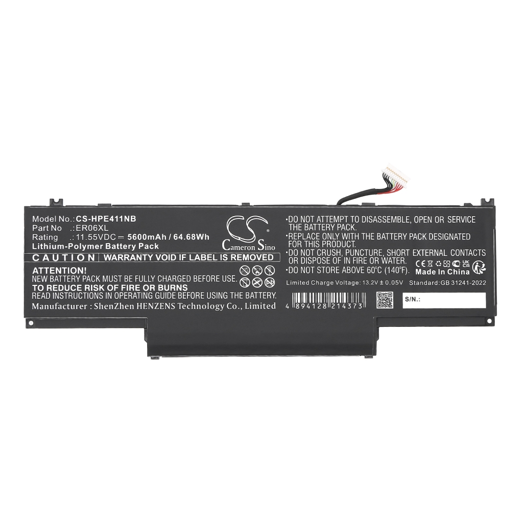 Baterie do notebooků HP CS-HPE411NB
