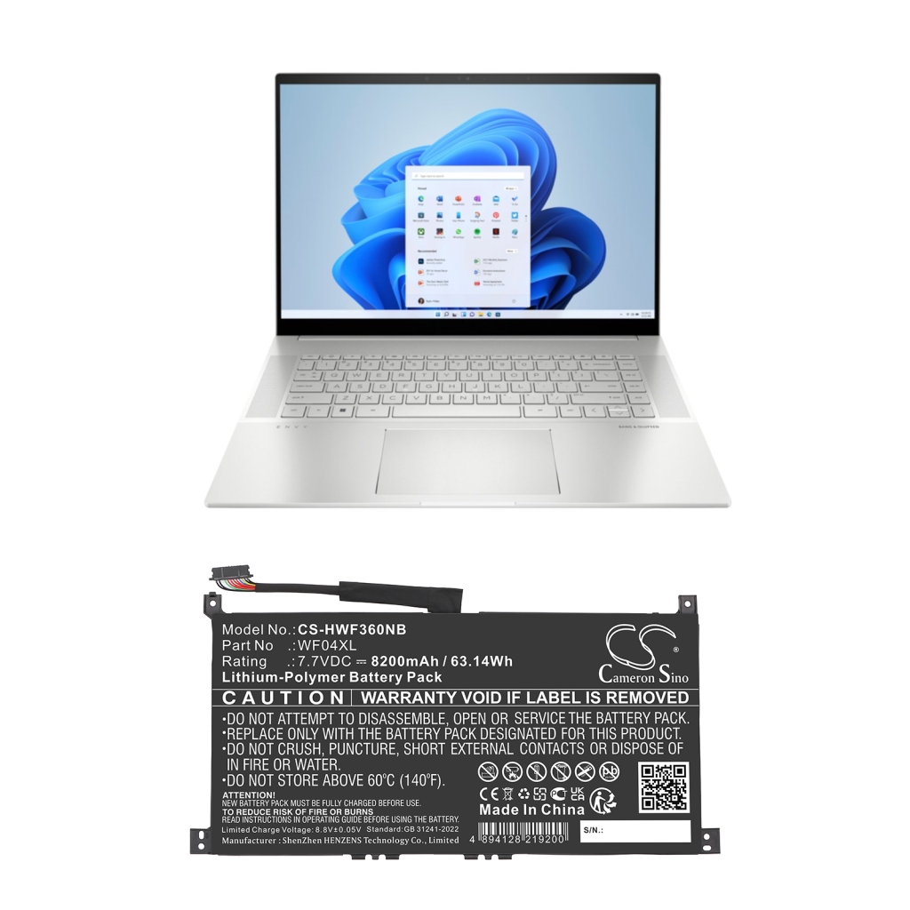 Baterie do notebooků HP CS-HWF360NB