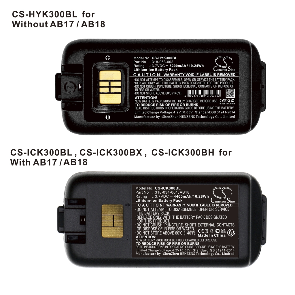 Baterie do skenerů Intermec CK3C