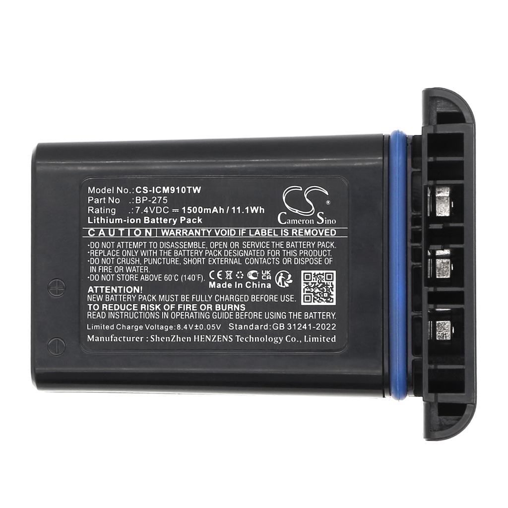 Baterie do vysílaček Icom CS-ICM910TW