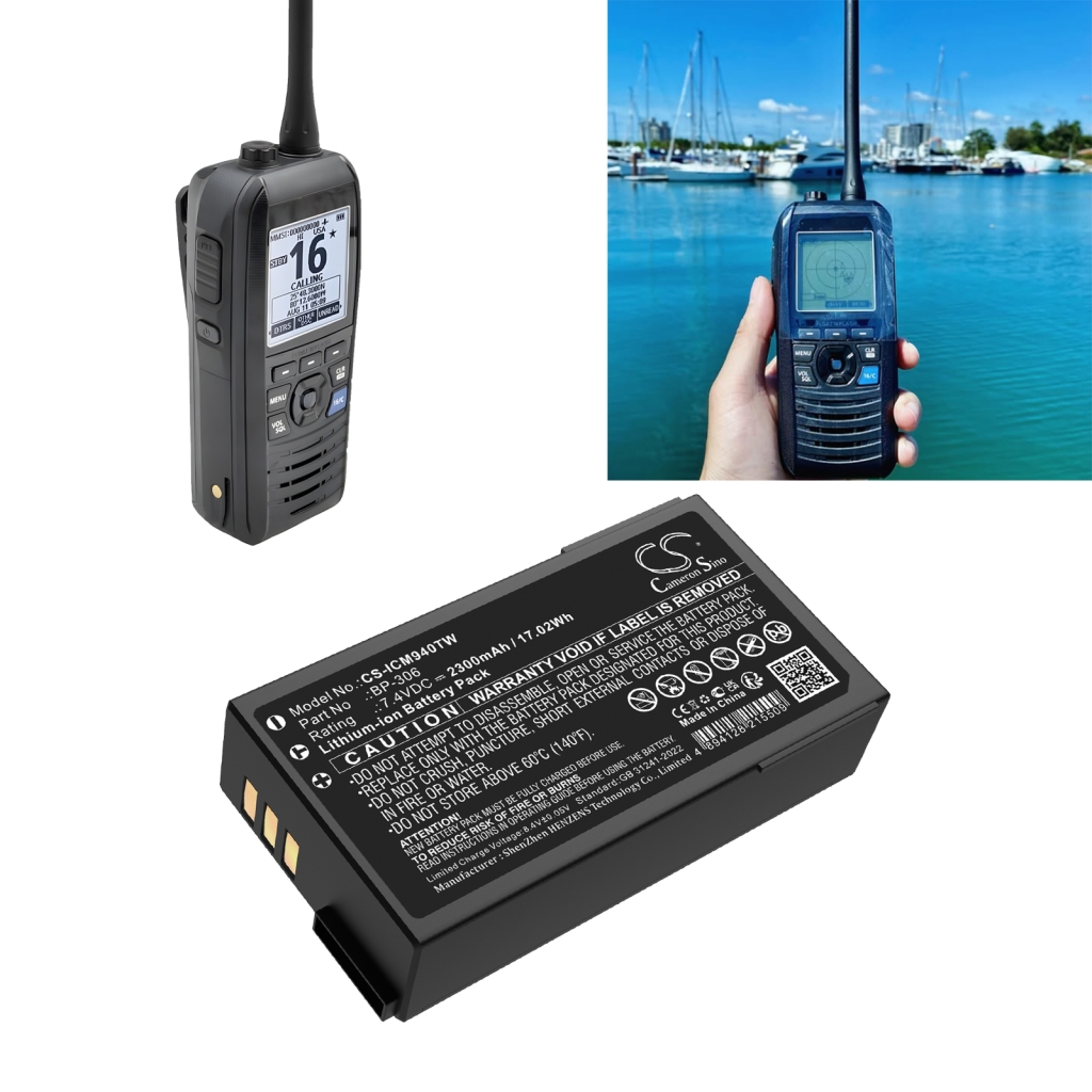 Baterie do vysílaček Icom CS-ICM940TW