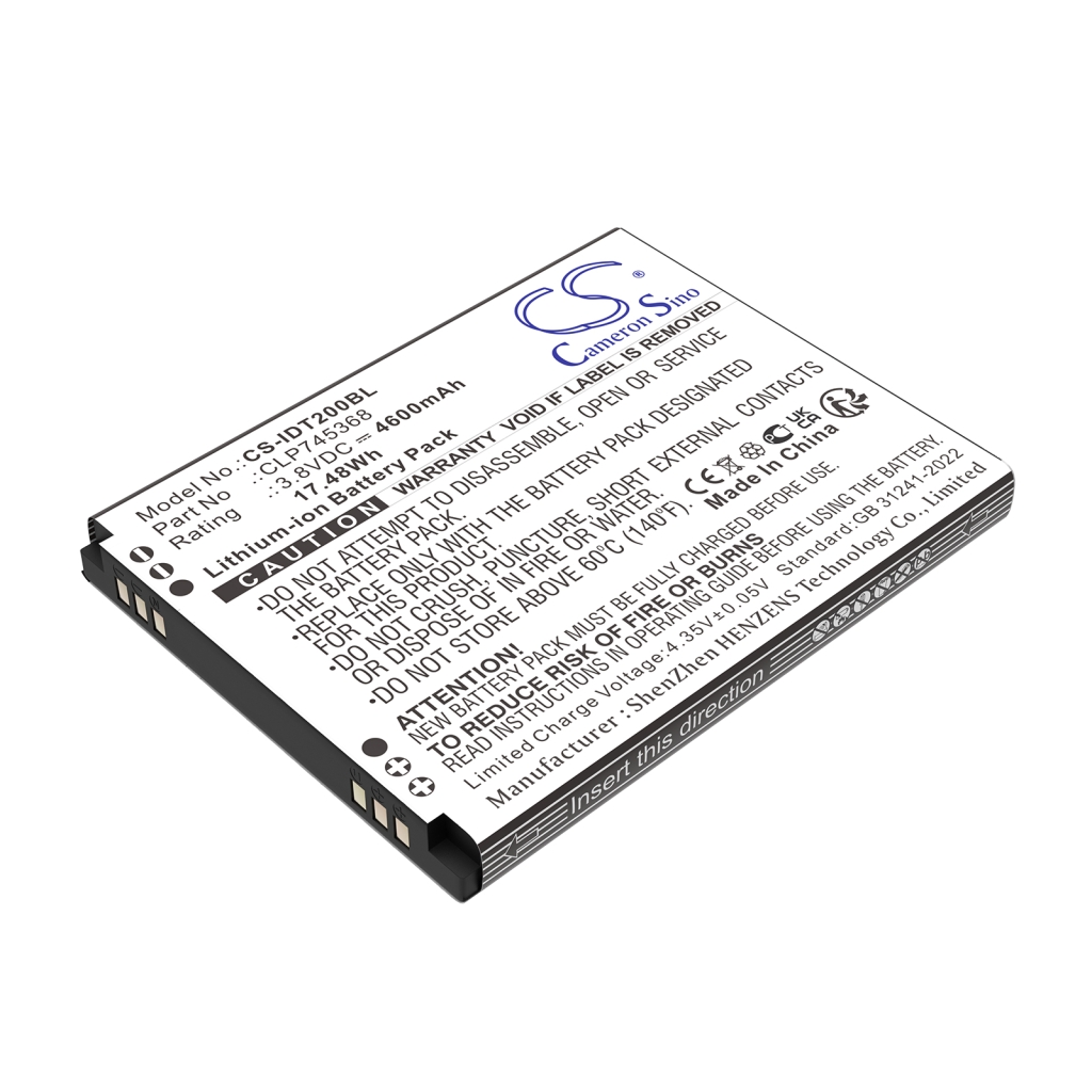 Baterie do skenerů Idata CS-IDT200BL