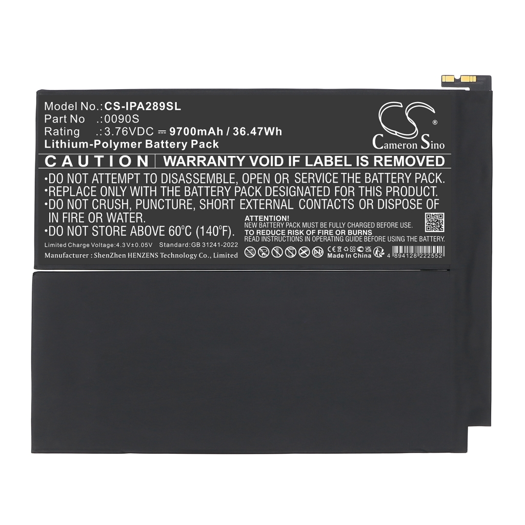 Baterie do tabletů Apple CS-IPA289SL