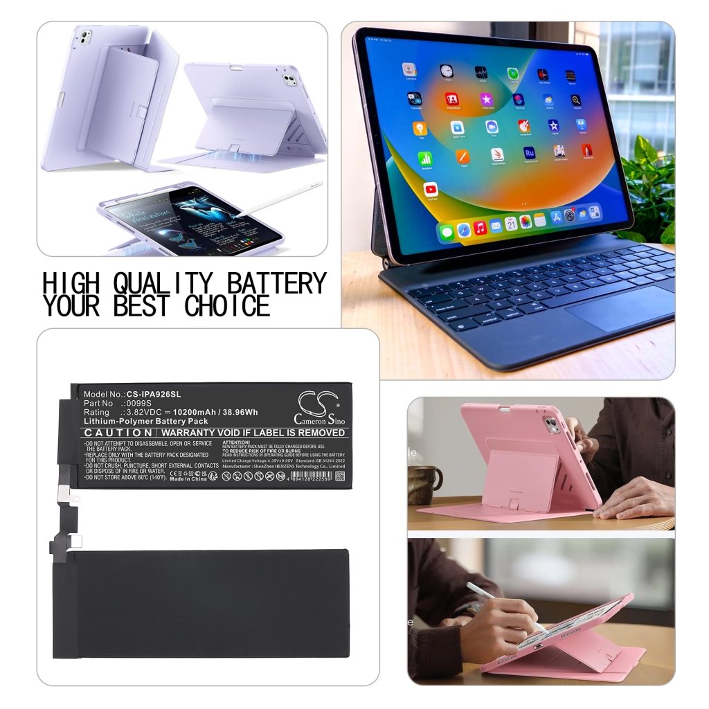 Baterie do tabletů Apple CS-IPA926SL