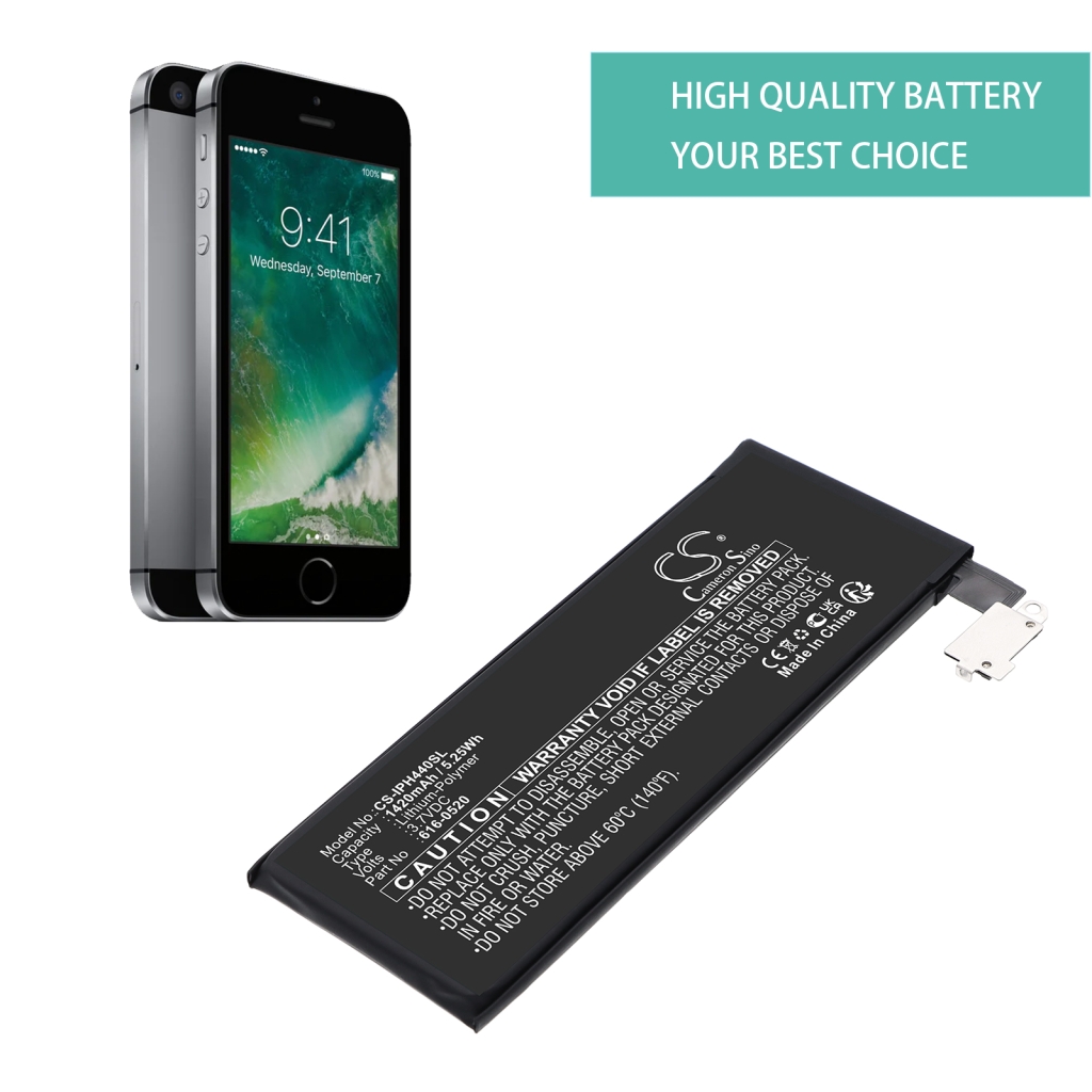 Baterie kompatibilní s Apple iPhone 4G 4G 16GB 4G 32GB CS-IPH440SL