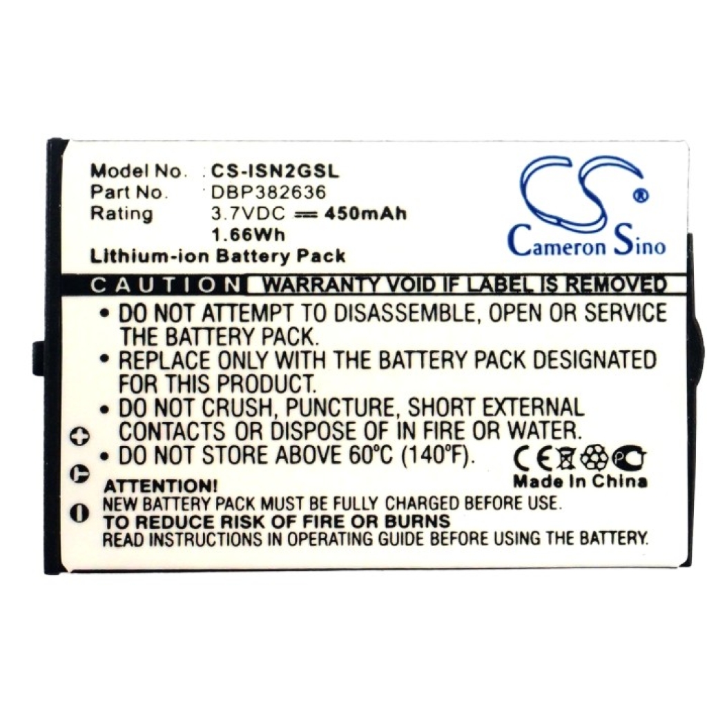 Baterie do MP3 přehrávačů INSIGNIA CS-ISN2GSL