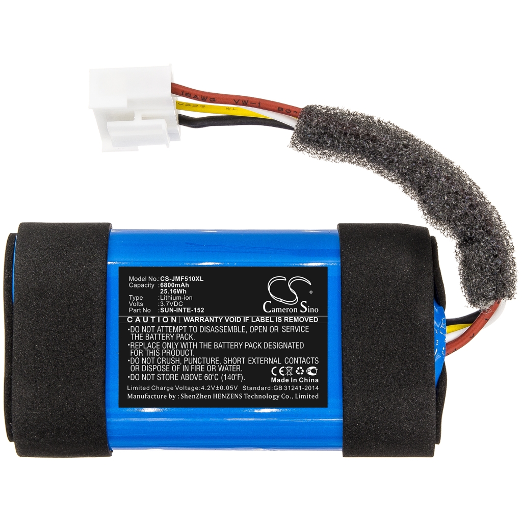 Baterie kompatibilní s JBL Flip 5 Eco 5 Ocean CS-JMF510XL