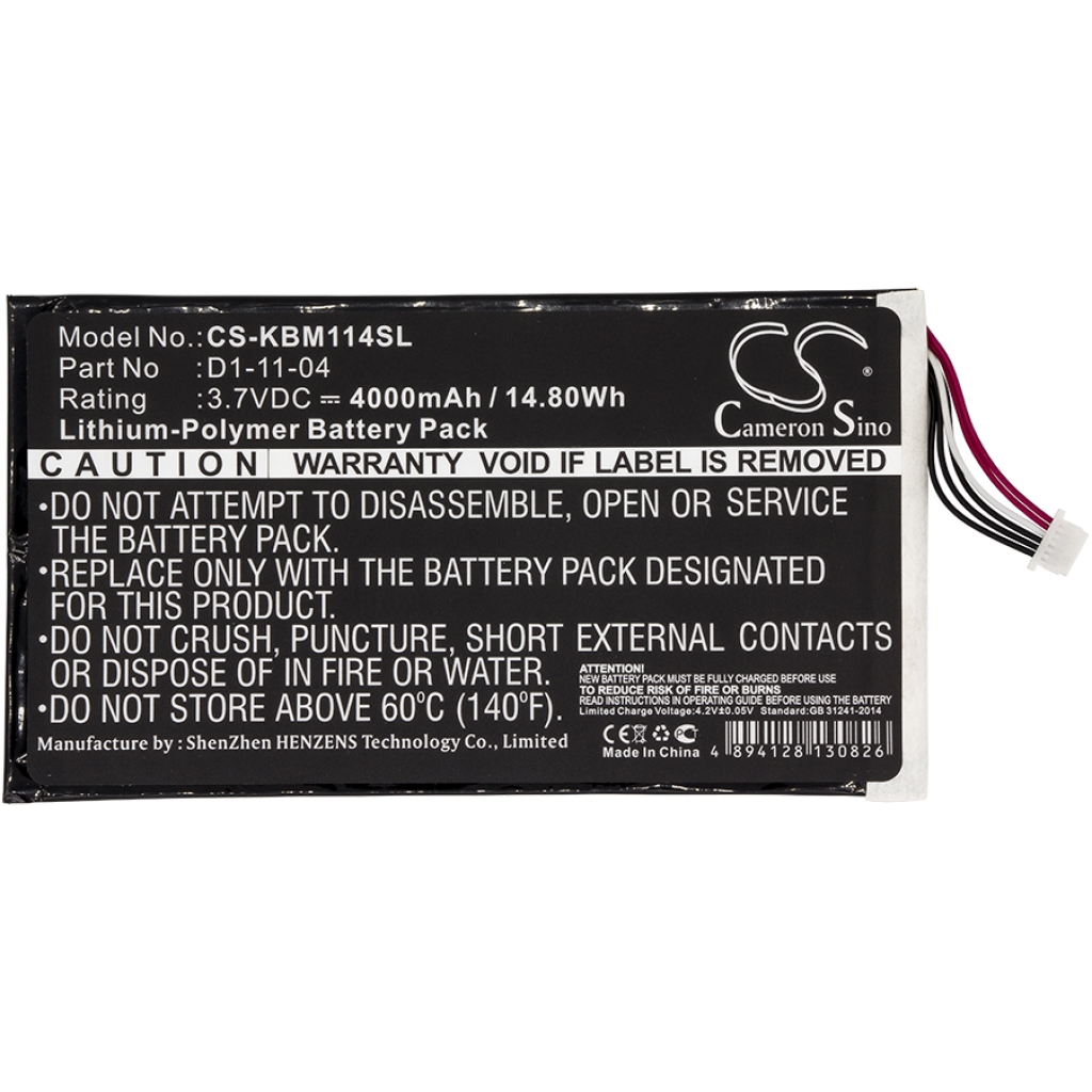 Baterie do elektronických čteček knih Kobo CS-KBM114SL