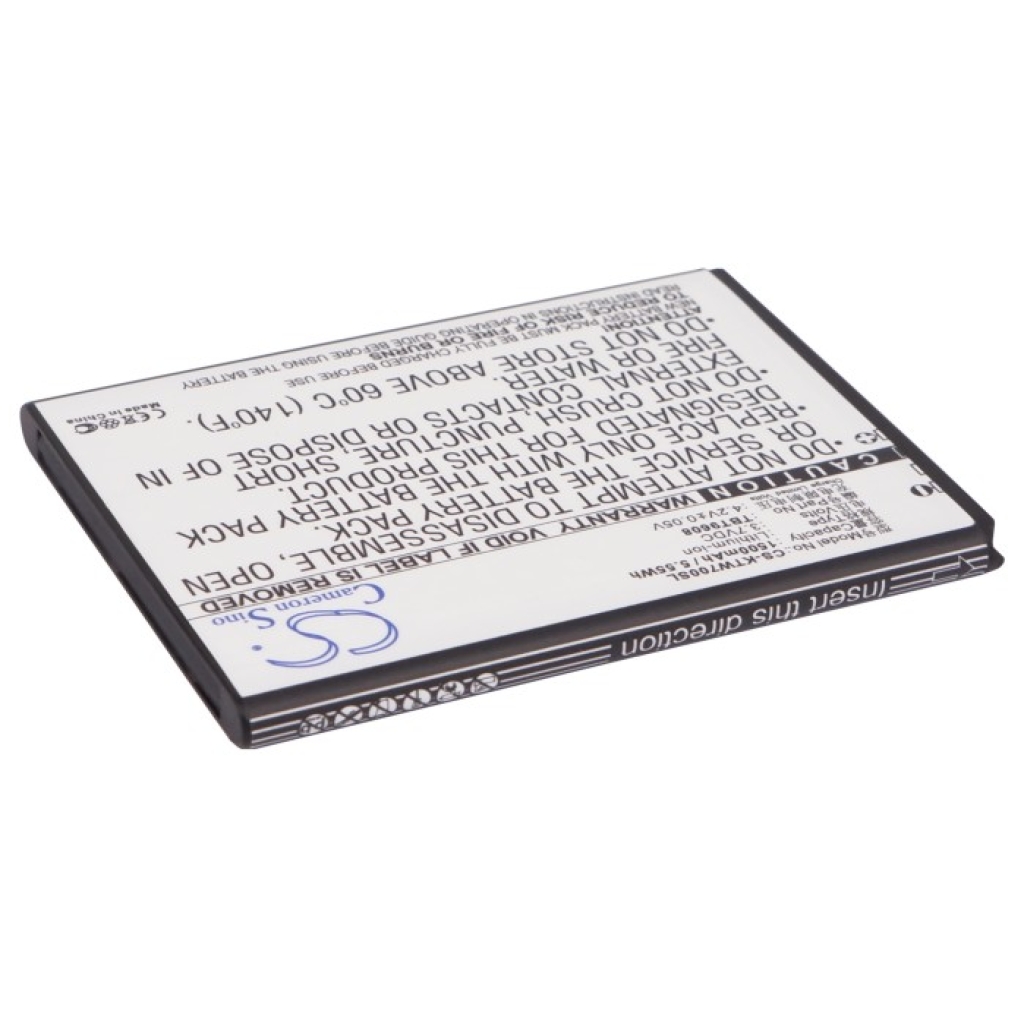 Baterie Nahrazuje TBT9608