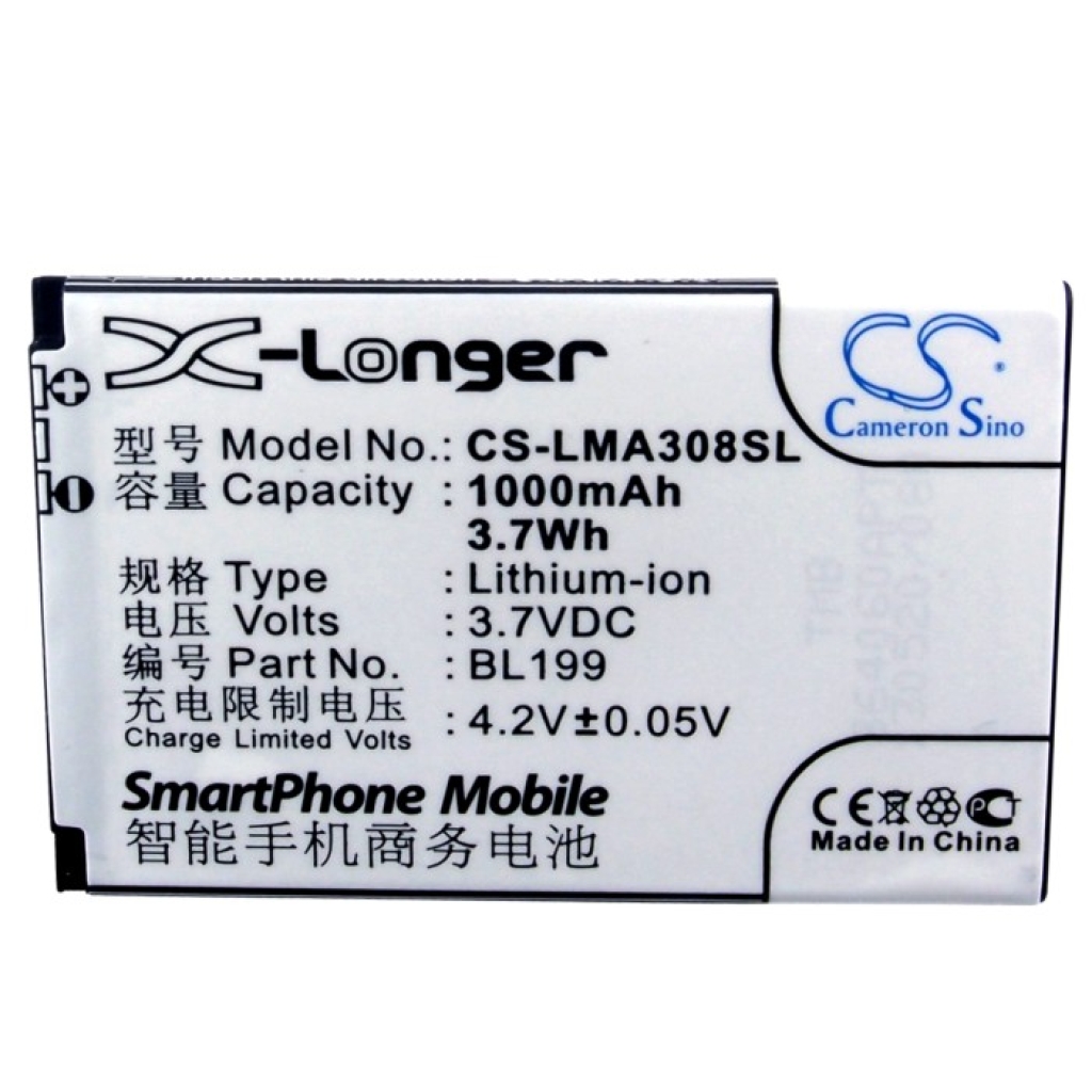 Baterie do mobilů Lenovo MA308