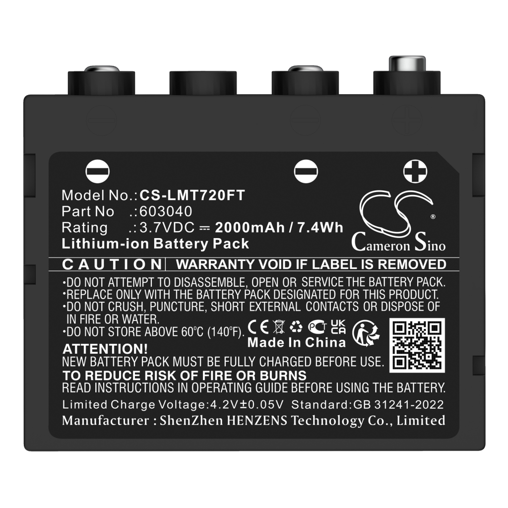 Baterie do osvětlovacích systémů Ledlenser CS-LMT720FT