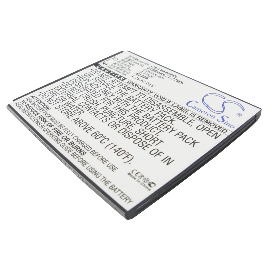 Baterie do mobilů Lenovo A808T
