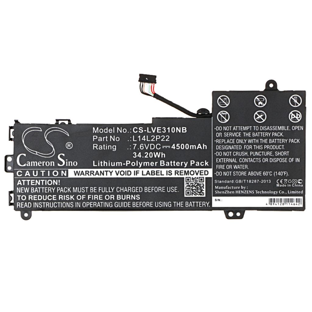 Baterie Nahrazuje L14L2P22