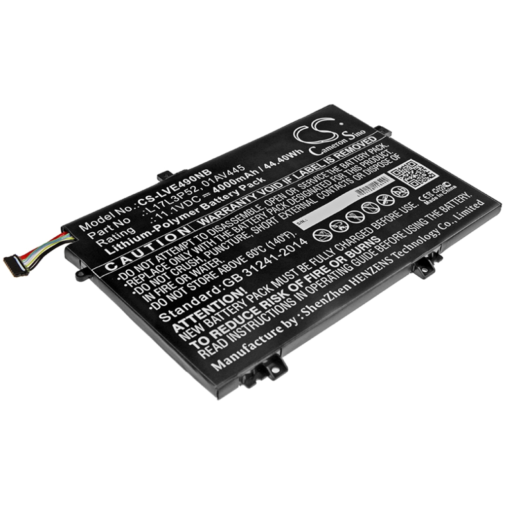 Baterie do notebooků Lenovo ThinkPad L580