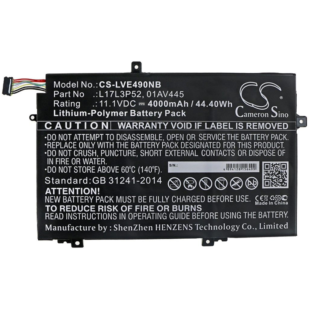 Baterie do notebooků Lenovo ThinkPad L580