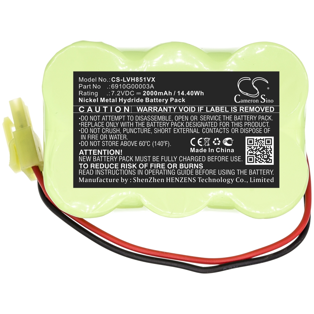 Baterie do vysavačů Lg CS-LVH851VX