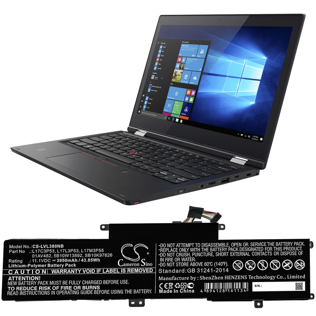 Baterie do notebooků Lenovo ThinkPad S2 2018