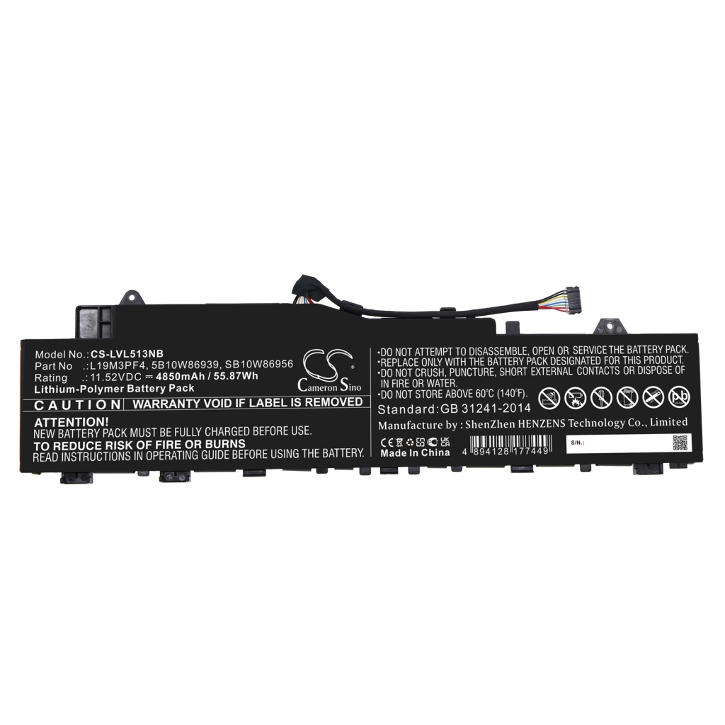 Baterie do notebooků Lenovo IdeaPad 5 82FE004NAU