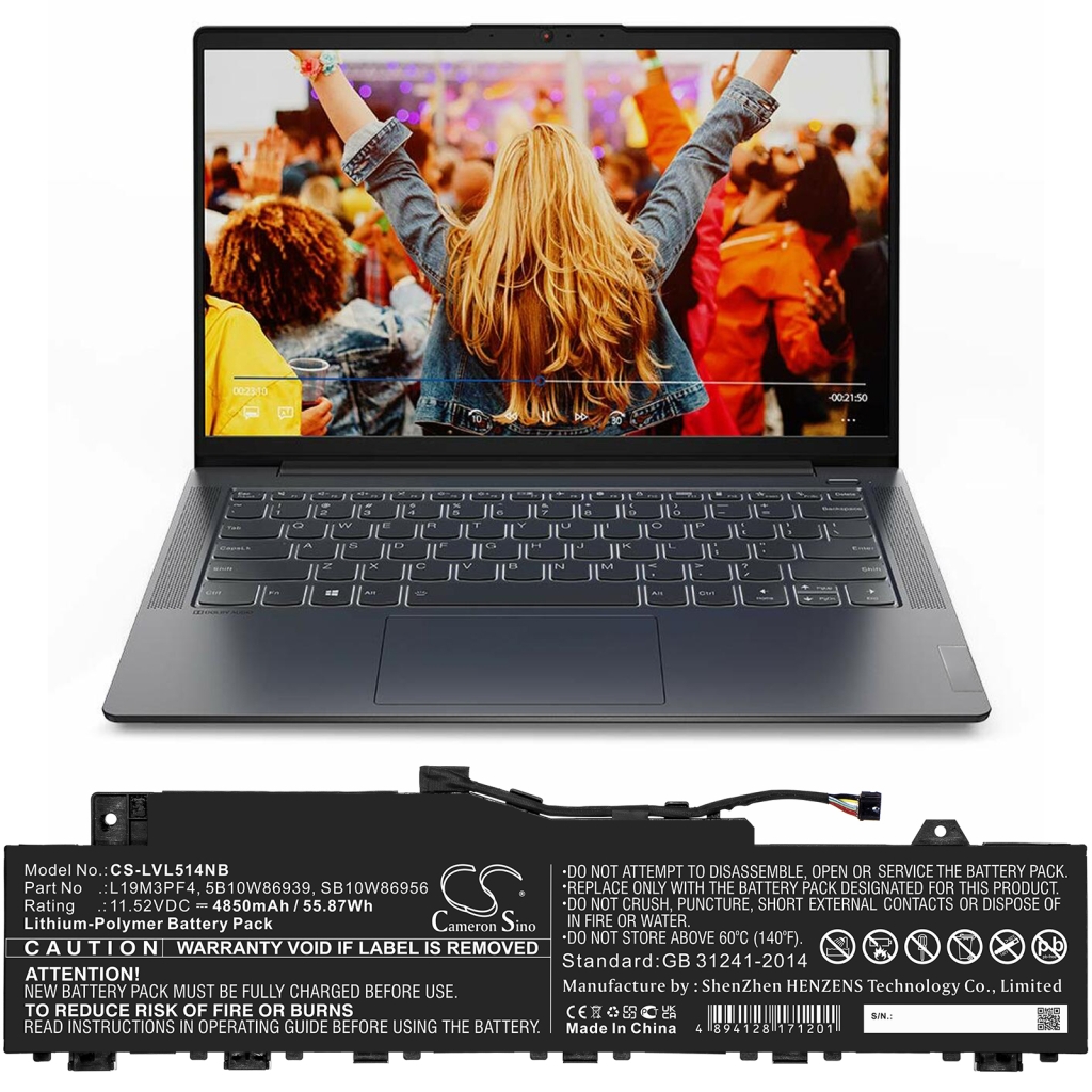 Baterie do notebooků Lenovo IdeaPad 5 14ARE05