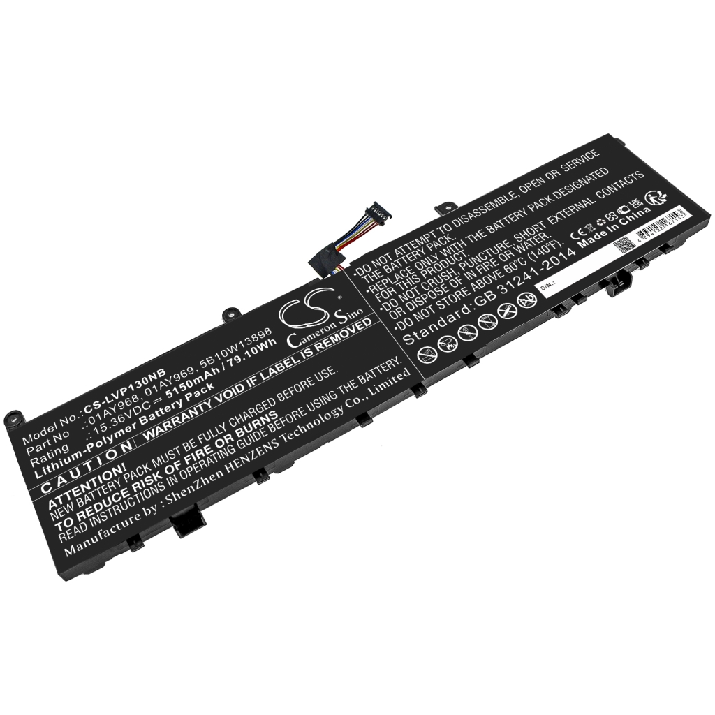Baterie do notebooků Lenovo ThinkPad P1 2019