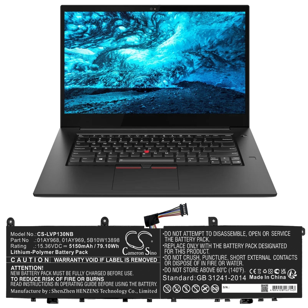 Baterie do notebooků Lenovo ThinkPad P1 2019