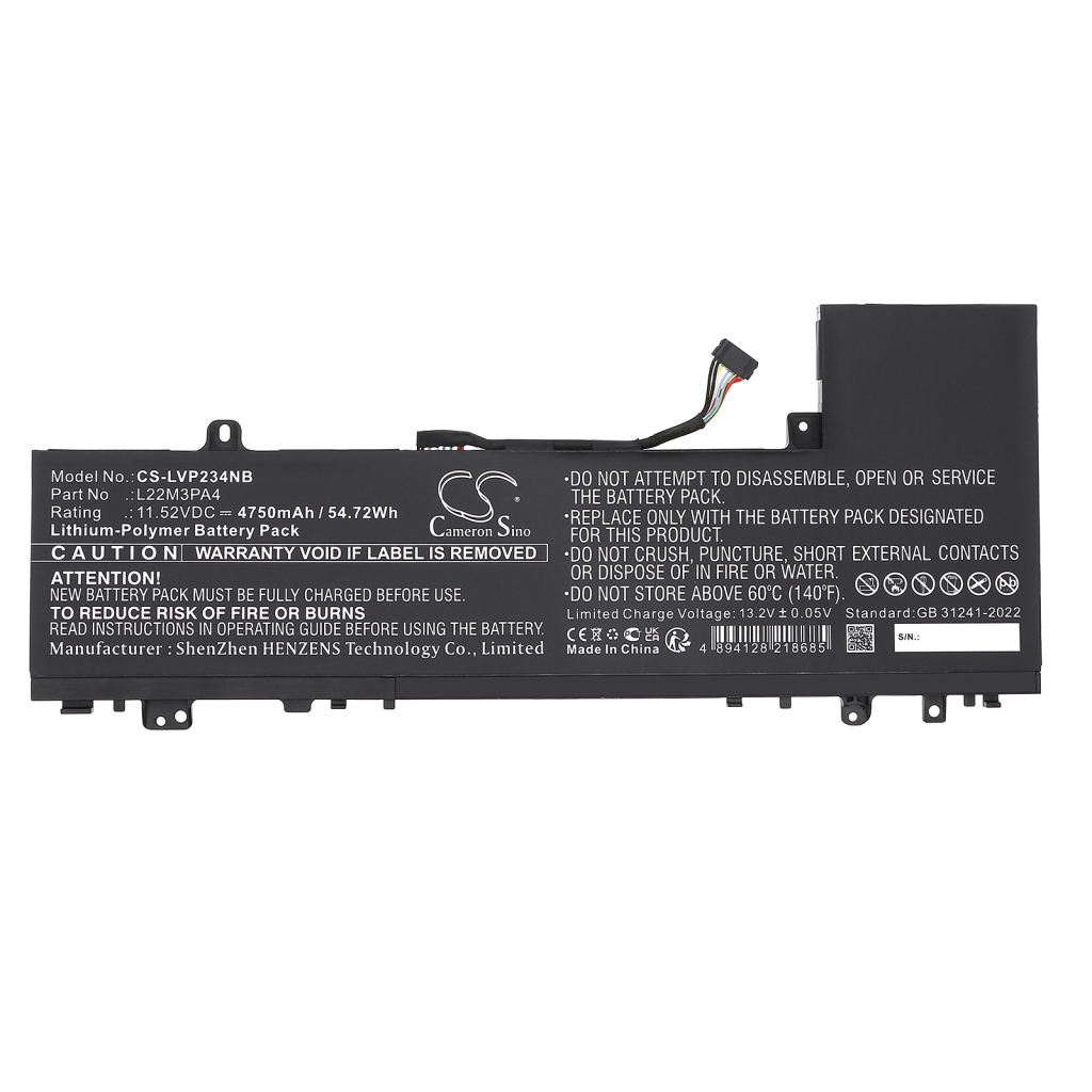 Baterie do notebooků Lenovo IdeaPad Slim 5 14ABR8 82XE006FMX