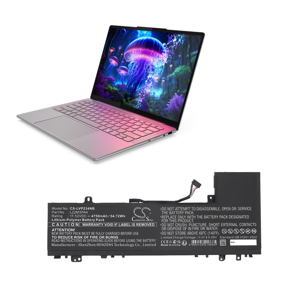 Baterie do notebooků Lenovo IdeaPad Slim 5 14ABR8 82XE006FMX