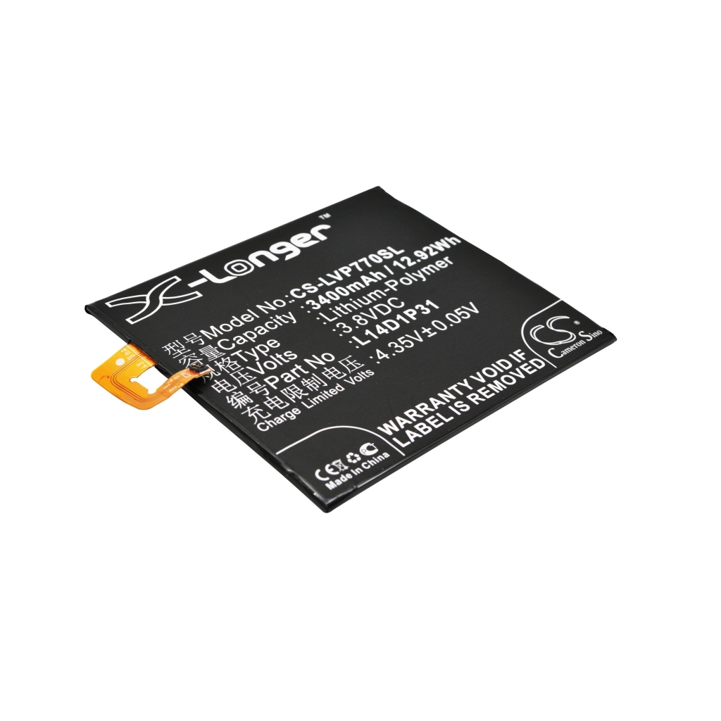 Baterie kompatibilní s Lenovo PB1-770N PB1-770N Dual SIM TD-LTE CS-LVP770SL