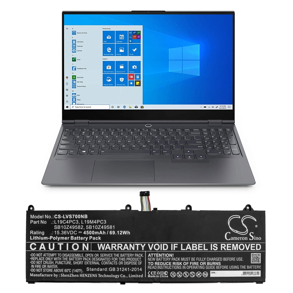 Baterie do notebooků Lenovo Legion Y9000X