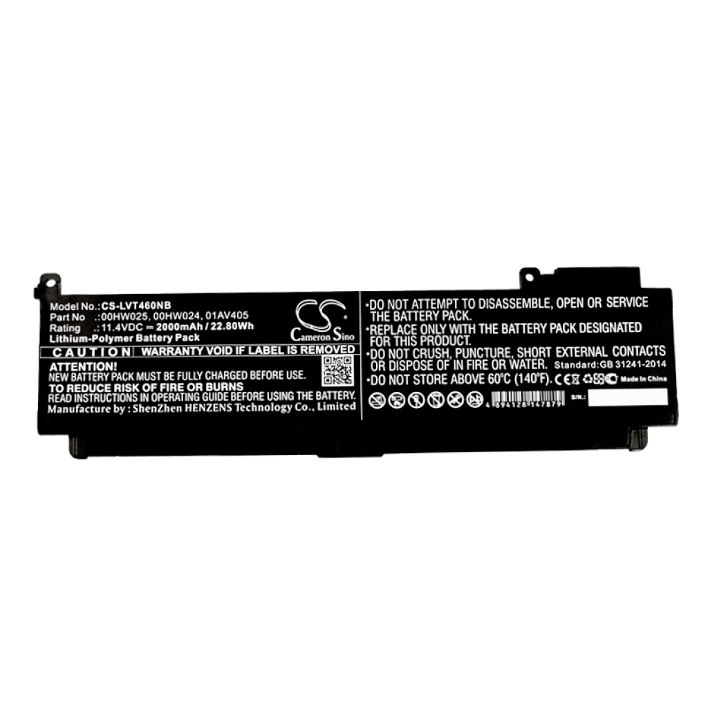 Baterie do notebooků Lenovo ThinkPad T460s(20F9A032CD)