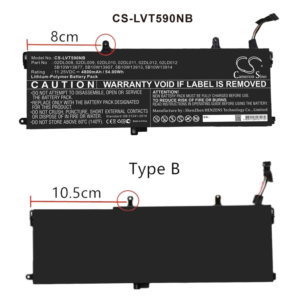 Baterie Nahrazuje SB10K97646