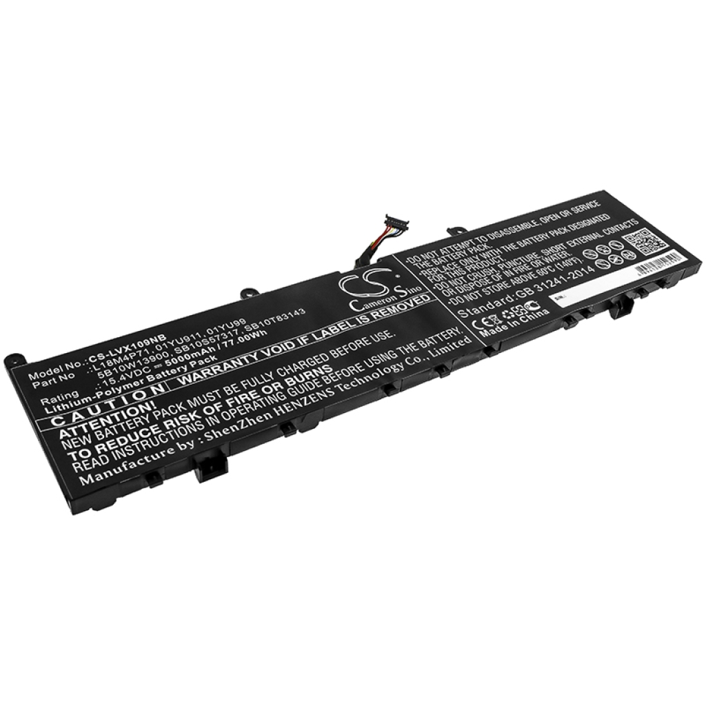 Baterie do notebooků Lenovo ThinkPad P1 2019
