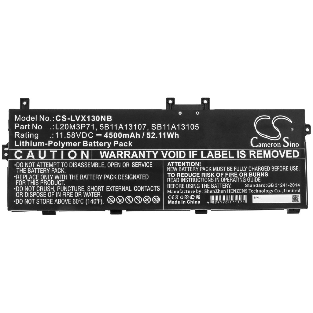 Baterie do notebooků Lenovo ThinkPad X13 Yoga G2 20W80033US