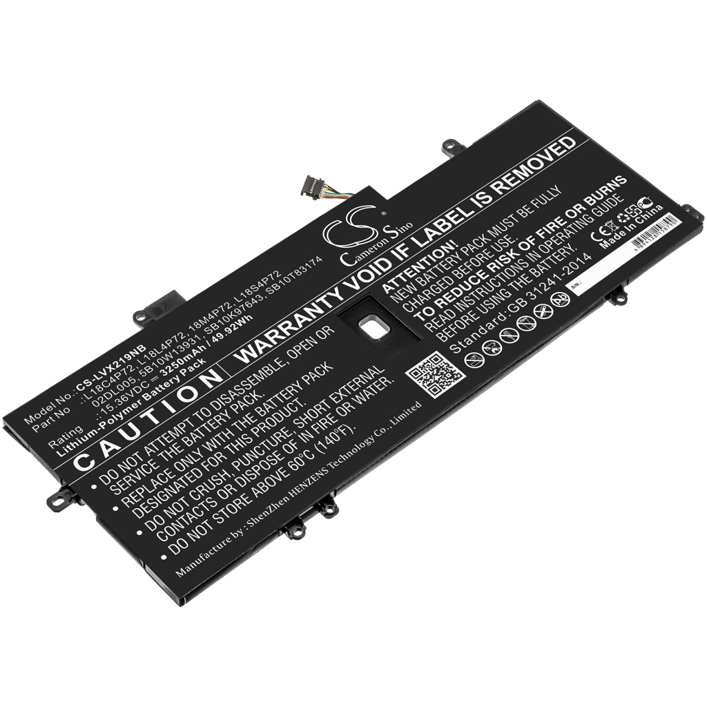 Baterie do notebooků Lenovo ThinkPad X1 Carbon 2019