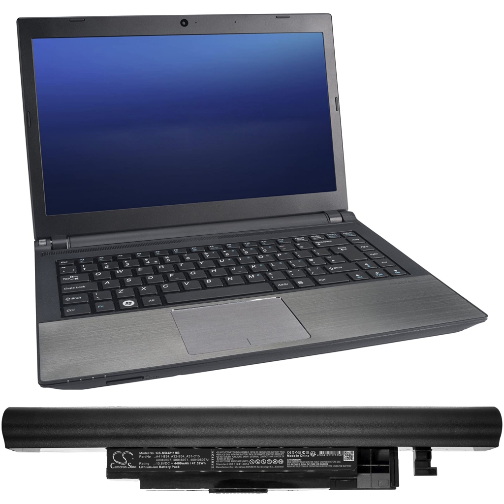 Baterie do notebooků Medion Akoya E6239T