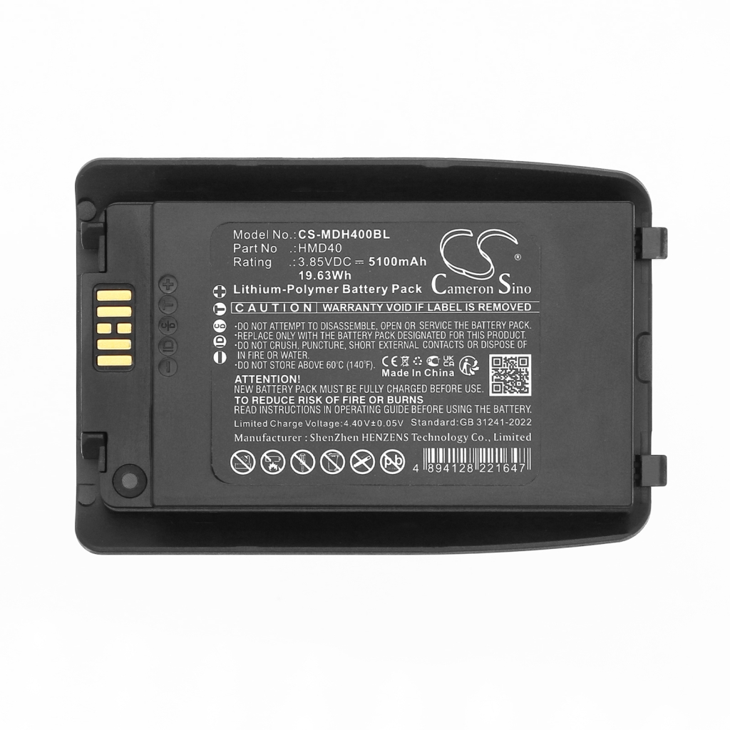 Baterie do skenerů Mindeo CS-MDH400BL
