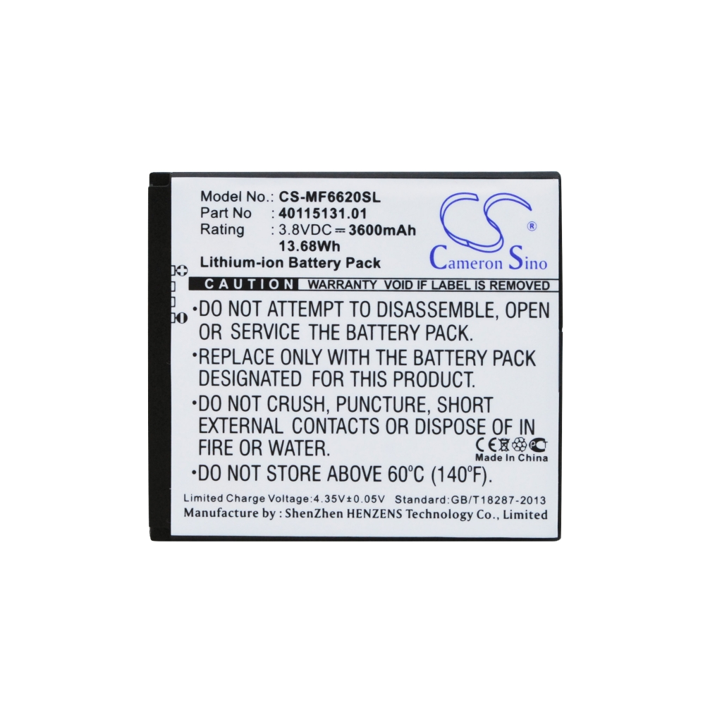 Baterie do hotspotů Novatel wireless CS-MF6620SL