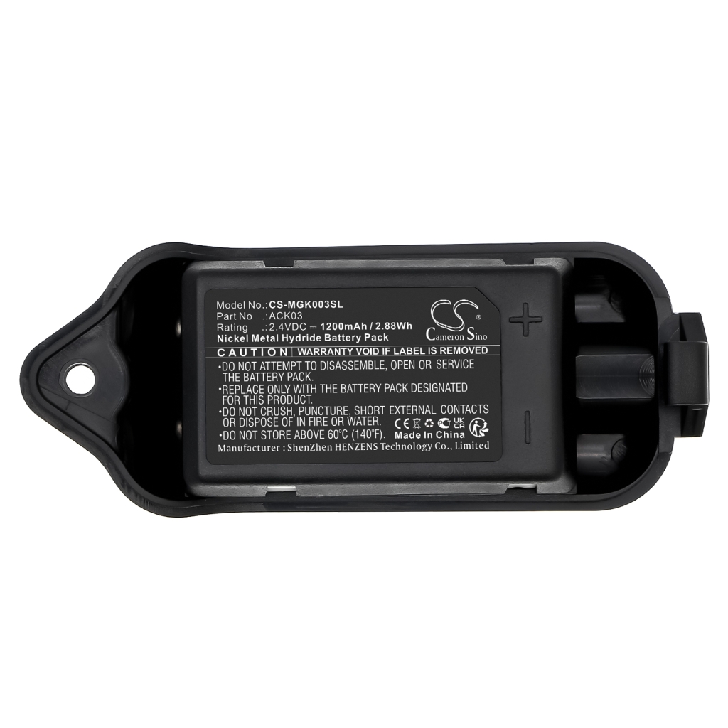 Baterie do bezdrátových sluchátek a headsetů 3M CS-MGK003SL