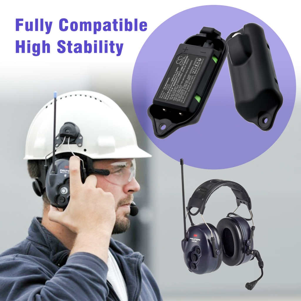 Baterie do bezdrátových sluchátek a headsetů 3M CS-MGK003SL