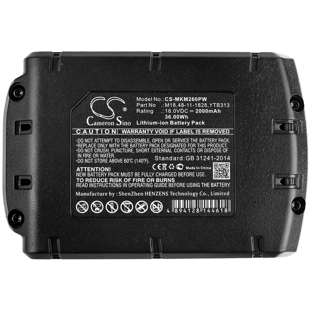 Baterie industriální Atlas copco PIW18