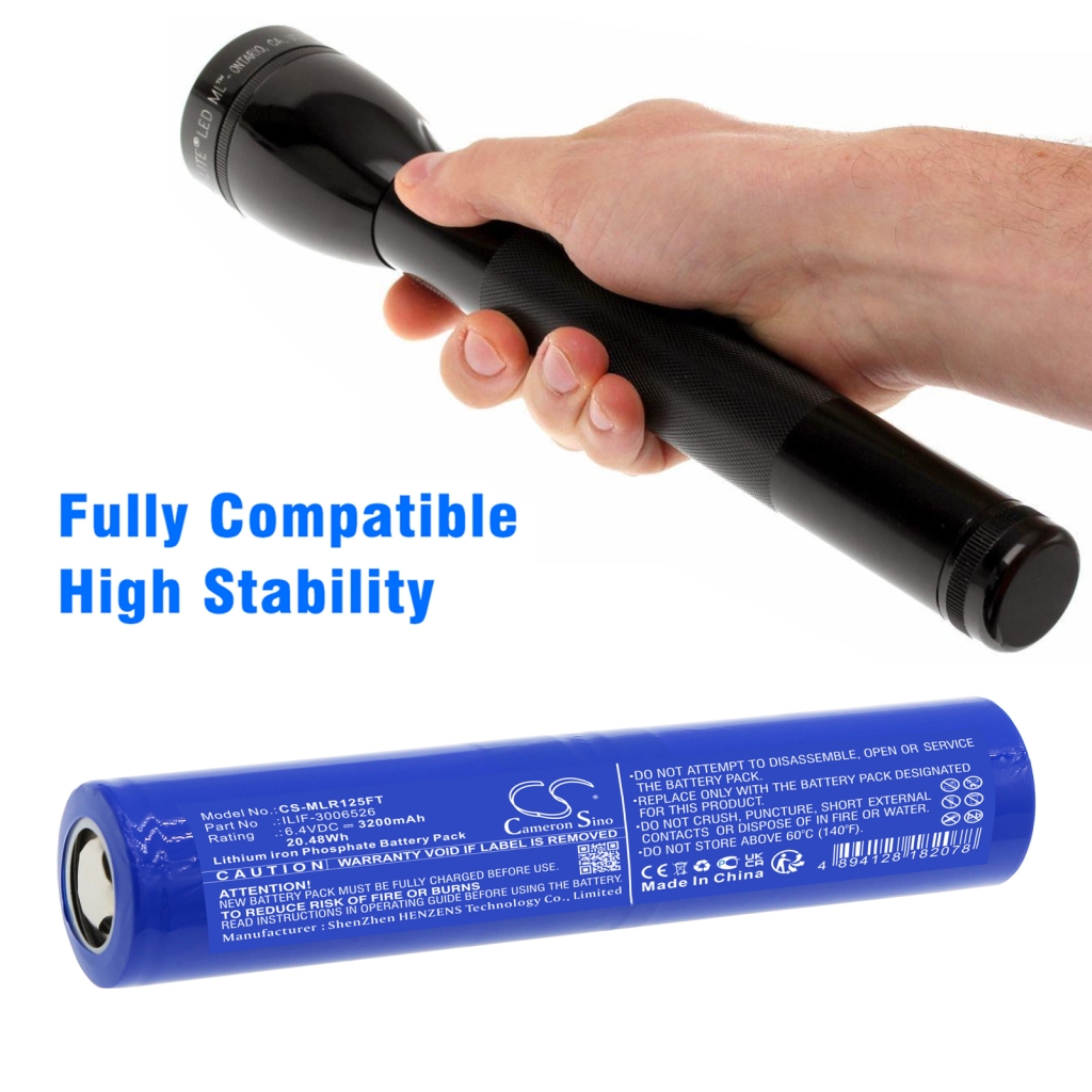 Baterie do osvětlovacích systémů Maglite CS-MLR125FT