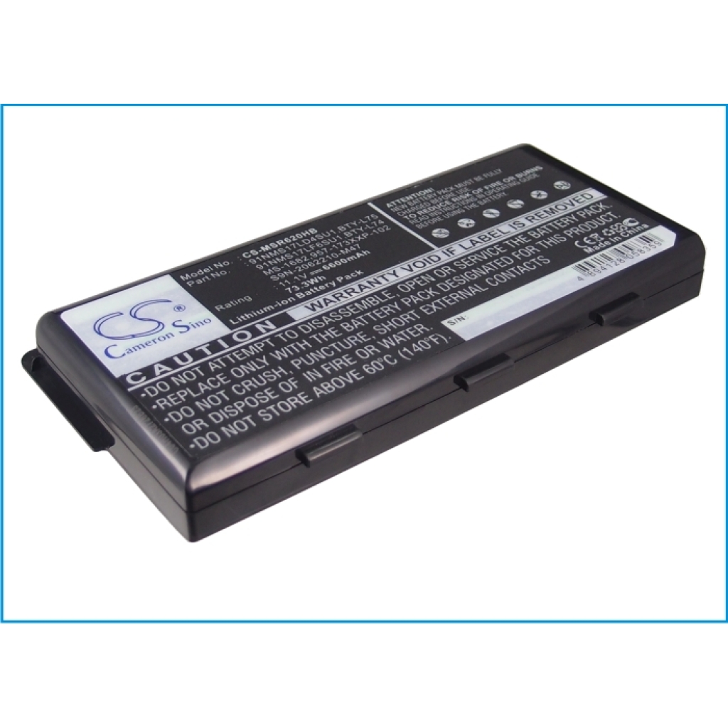 Baterie do notebooků MSI CX500