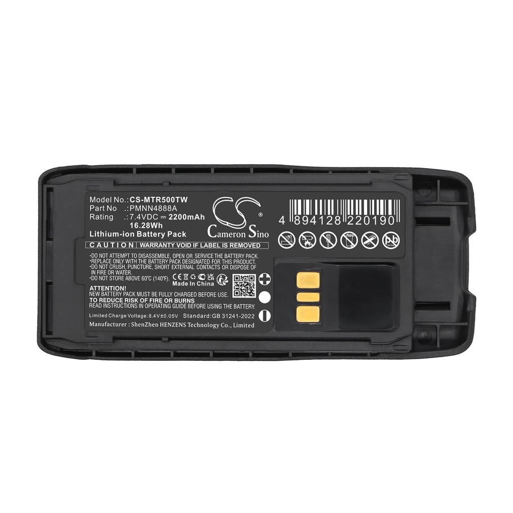Baterie do vysílaček Motorola CS-MTR500TW