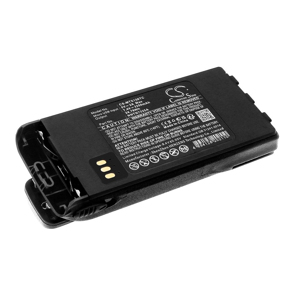 Baterie do vysílaček Motorola CS-MTX150TC