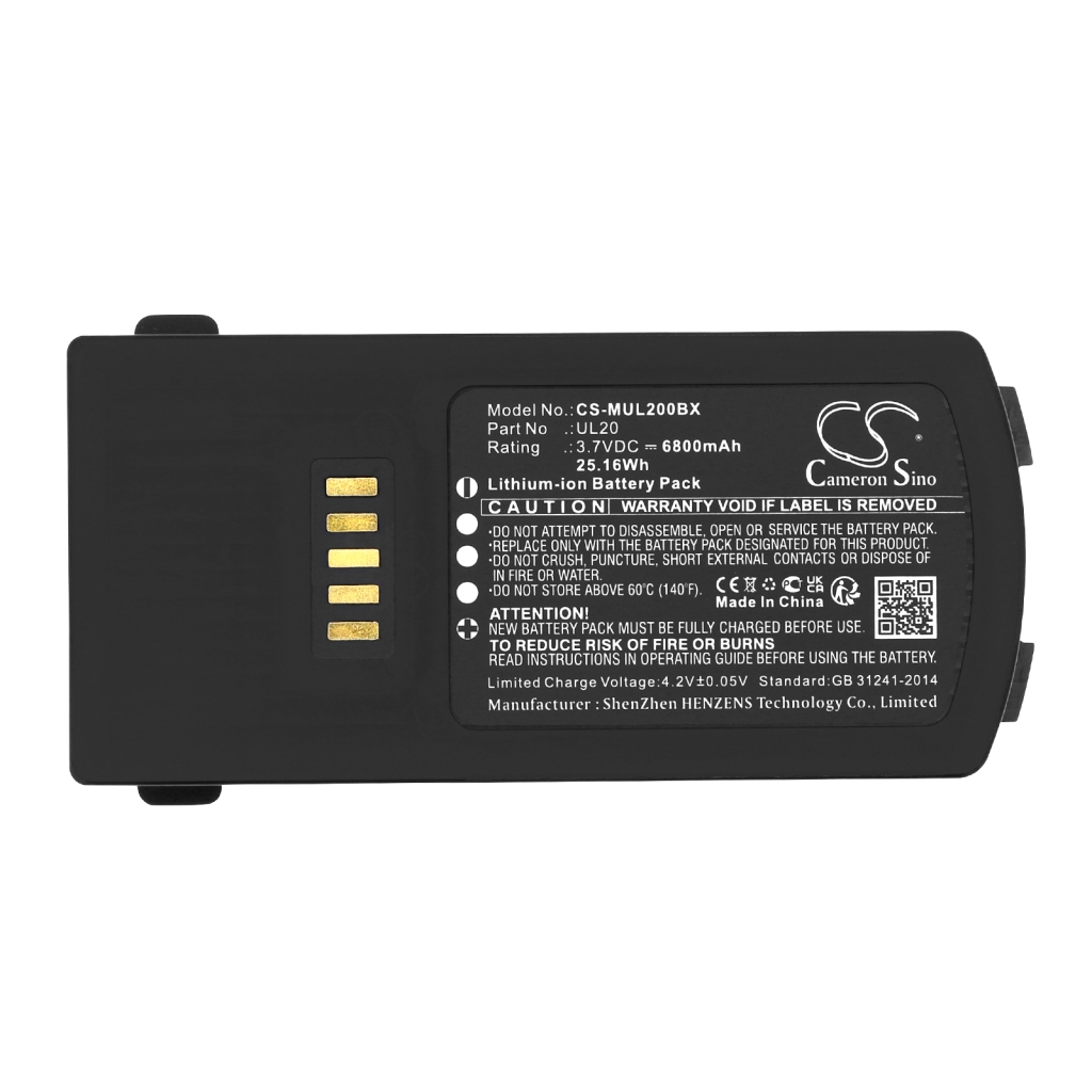 Baterie do skenerů M3 Mobile UL20